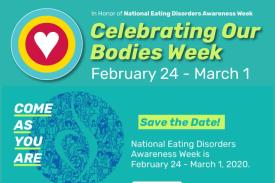 In Honor of National Eating Disorders Week Celebrating Our Bodies Week February 24th-March 1st